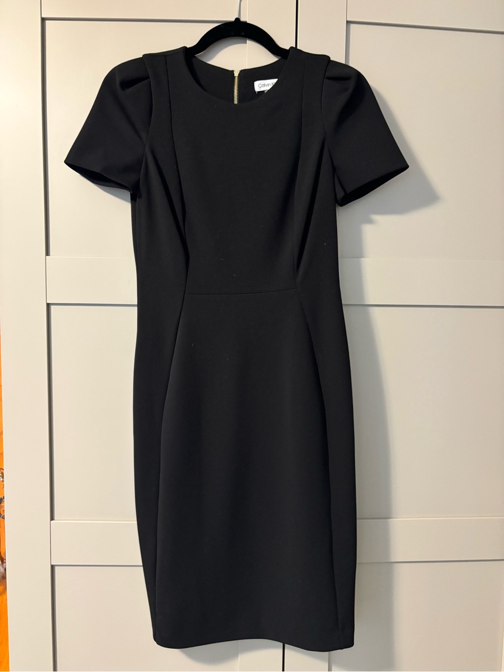 Calvin Klein classic black dress- size 2